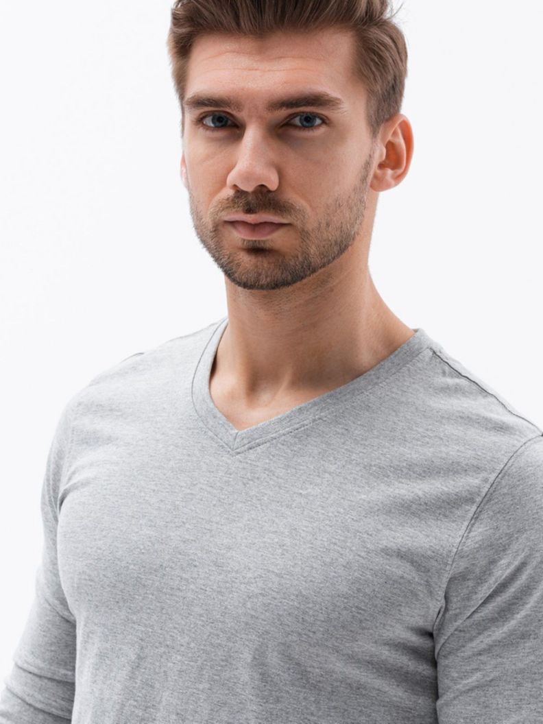 Polera Manga Larga Casual -1