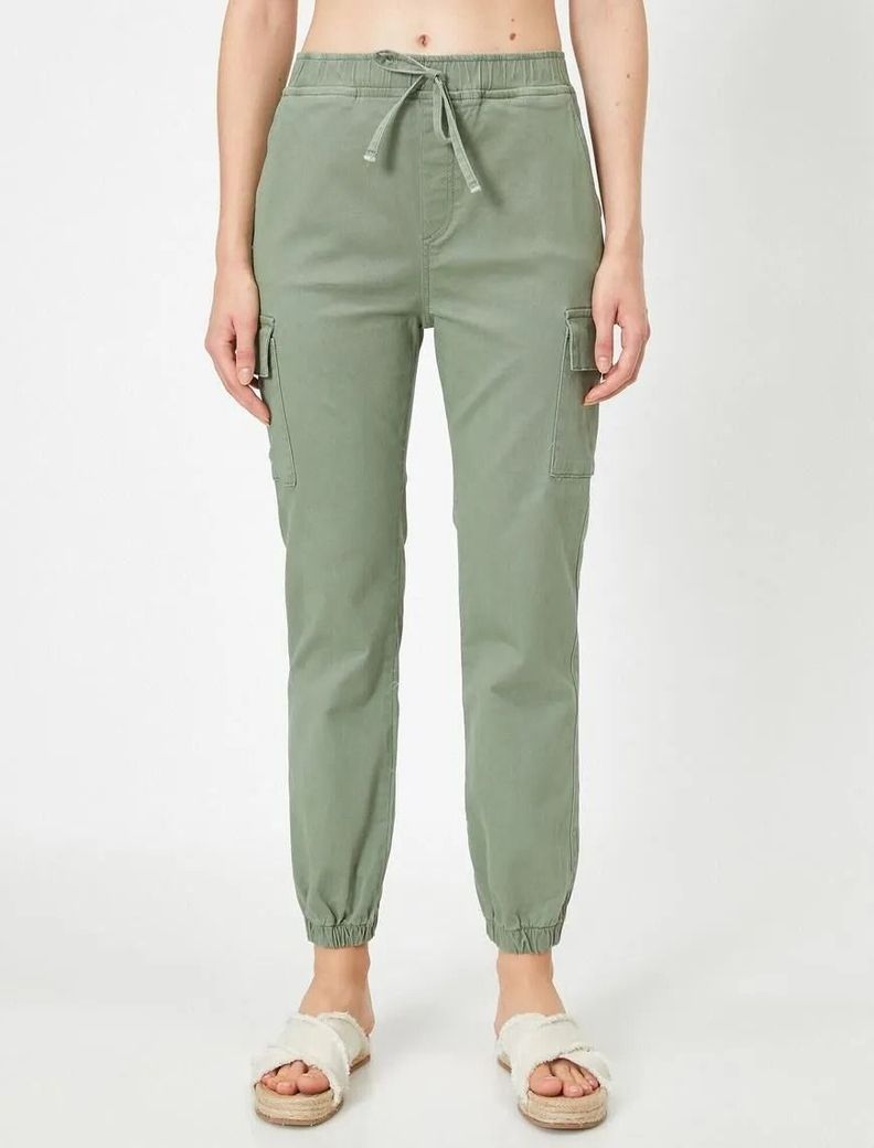 Pantalon Jogger Mujer Verde Sarah&Ella-3