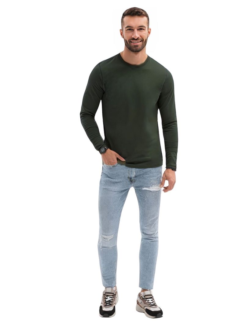 Polera Hombre Casual Manga Larga-2