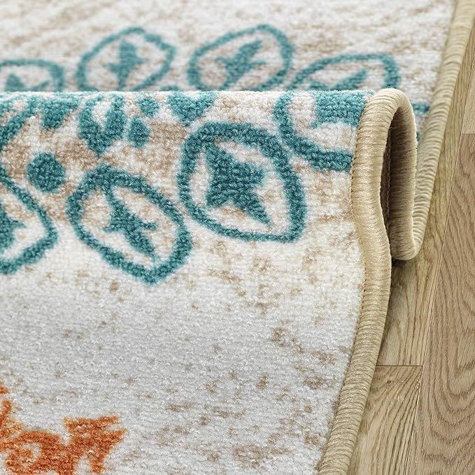 Alfodia Alfombra de Pasillo Blanco 70 cm x 3 metros con Goma Sin Overlock-3