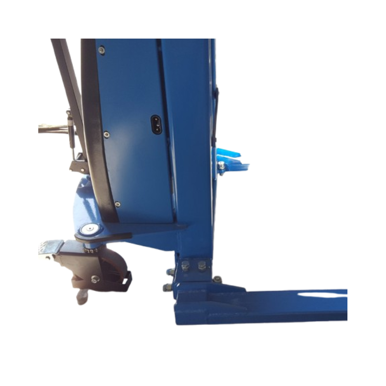 Apilador Semi Eléctrico 1500Kg 3.5Mtrs Pallet Europeo con Patas de Soporte Ajustable  -2