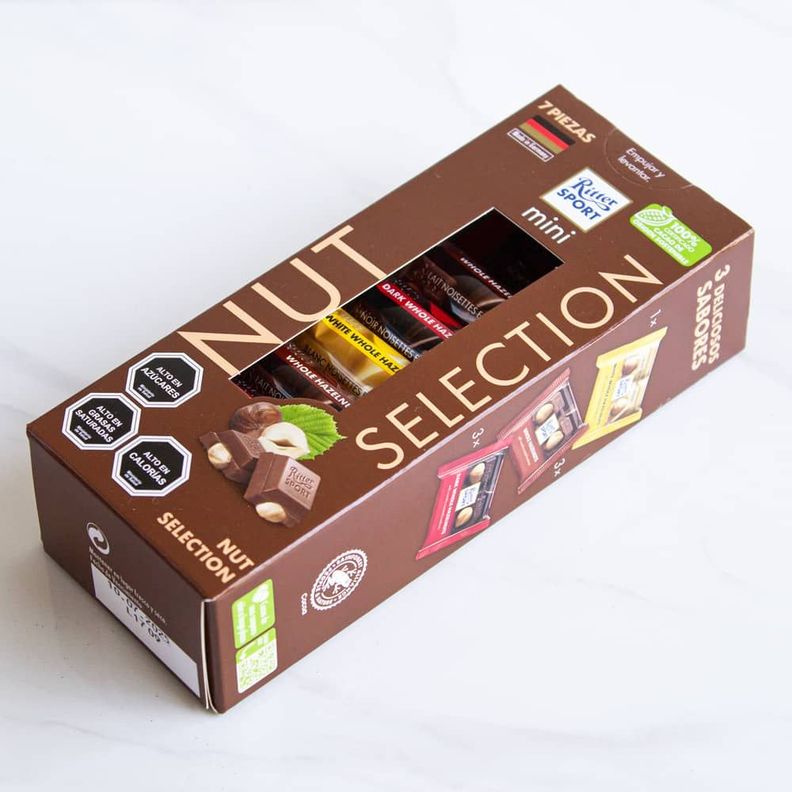 Chocolate Mini Nuts Selection Ritter Sport 117 grs-4