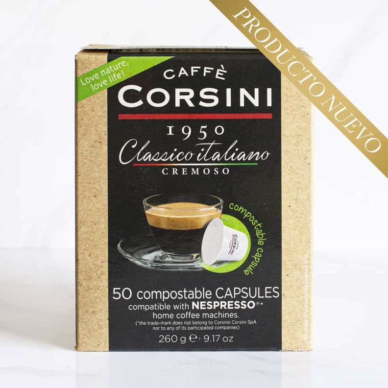 50 Capsulas Nespresso Cafe Classico Corsini-0