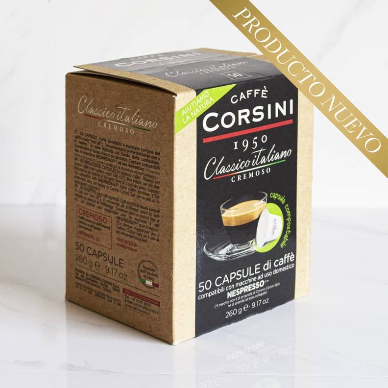 50 Capsulas Nespresso Cafe Classico Corsini-1
