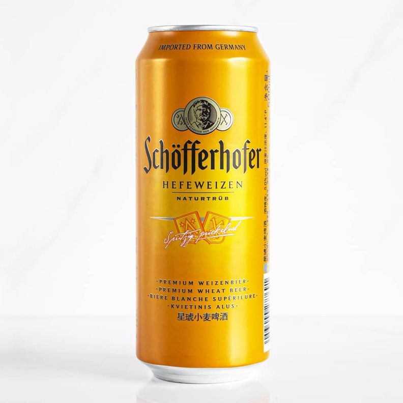 24 Latas Cerveza Lata Hefeweizen Schöferhoffer 500 cc c/u-0