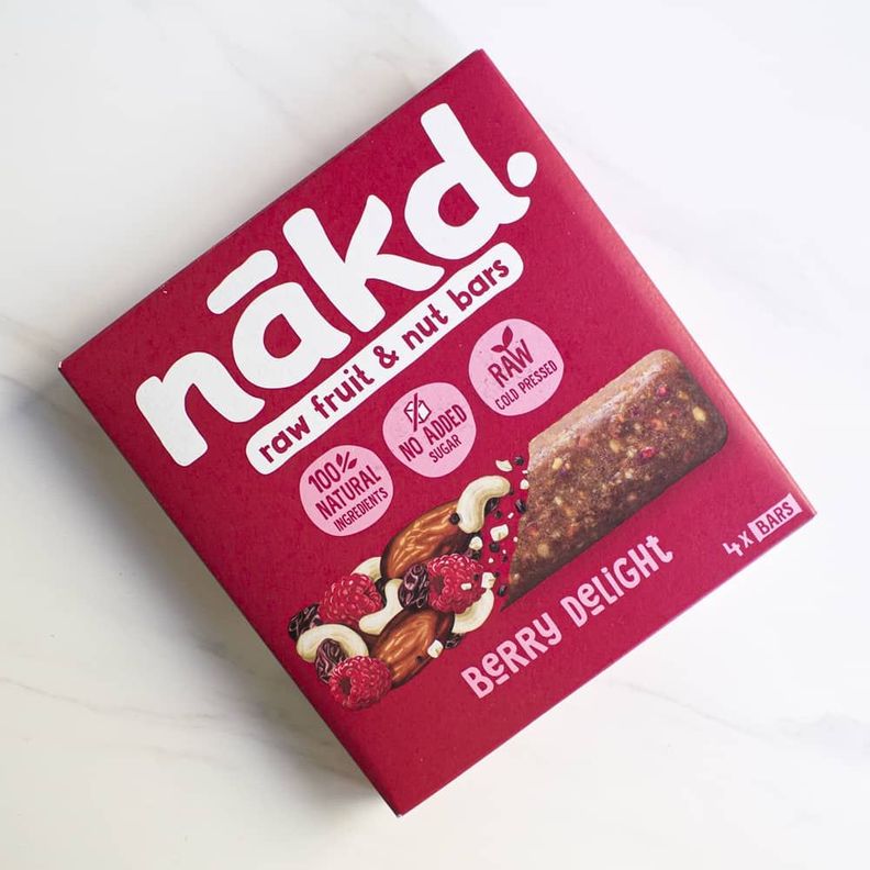 4 barras Frambuesa Nakd 140 grs-0