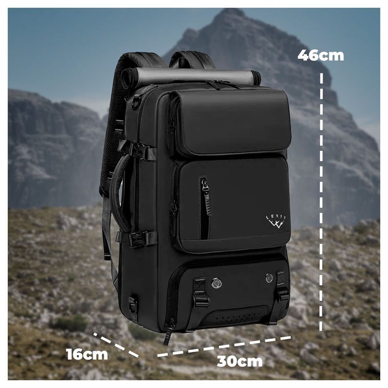 Mochila de Viaje Grande y compartimiento para zapatos-5
