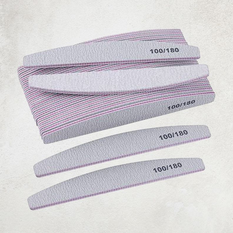 Pack de 20 Limas de Uñas Profesionales 100X180-0