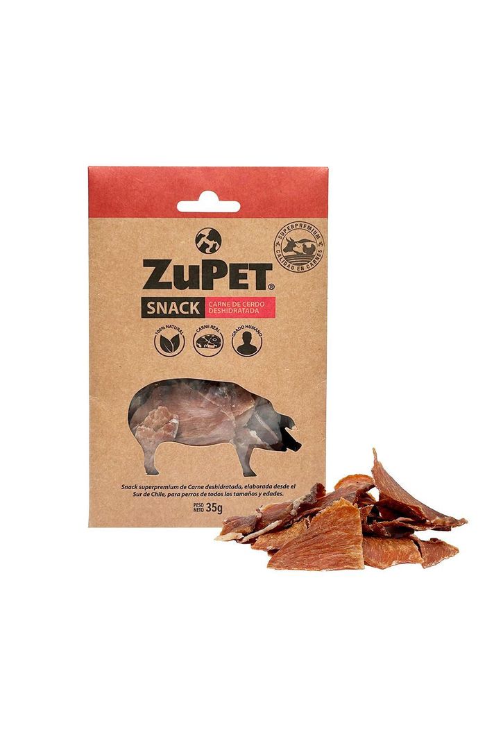 Pack X2 Snack Perro Zupet Deshidratado Cerdo 35 gr-3