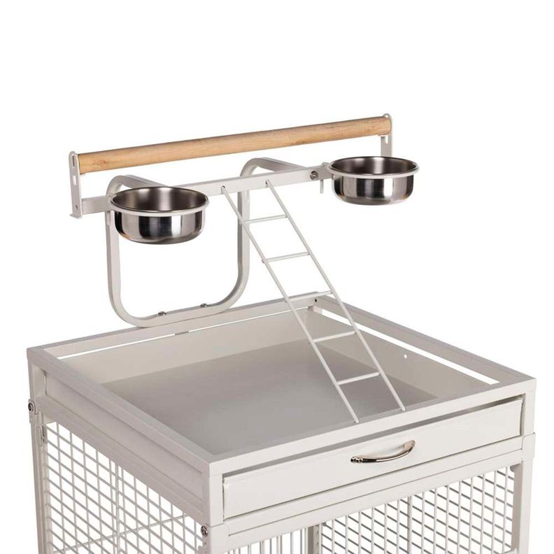 Jaula Premium Aves Beige  M/L PREVUE-2