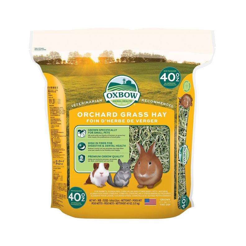 Heno Oxbow de Hierba de Huerto 1,13kg-0