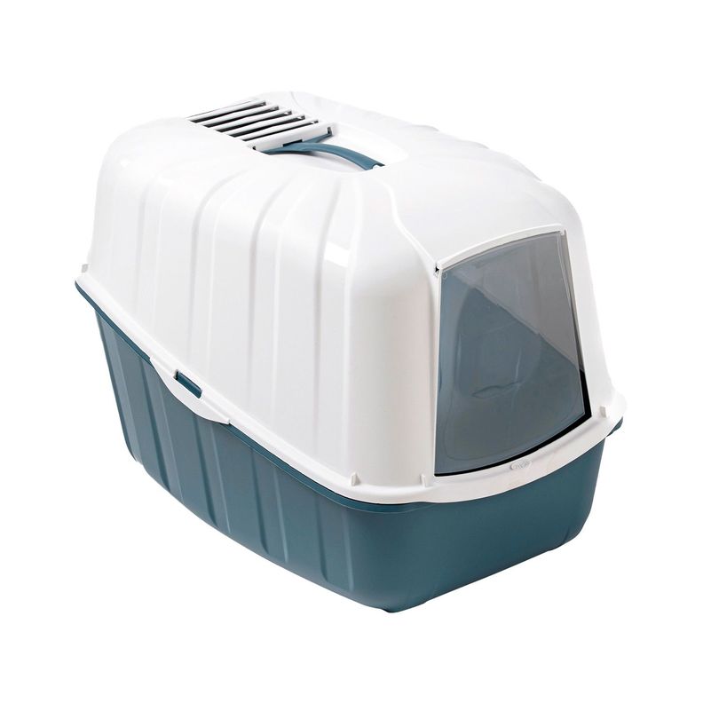 Arenero para Gato Netta Close  Azul Opaco MPS-0