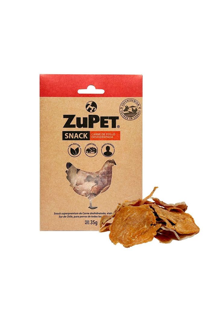 Pack X2 Snack Perro Zupet Deshidratado Pollo 35 gr-3