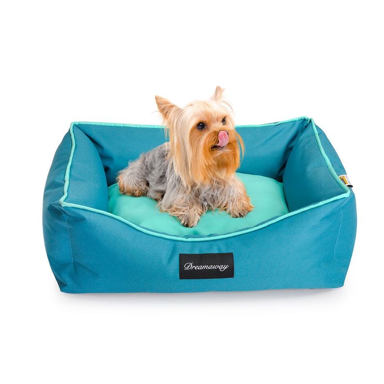 Cama mascotas Dreamaway Soft Celeste S 60cm-2