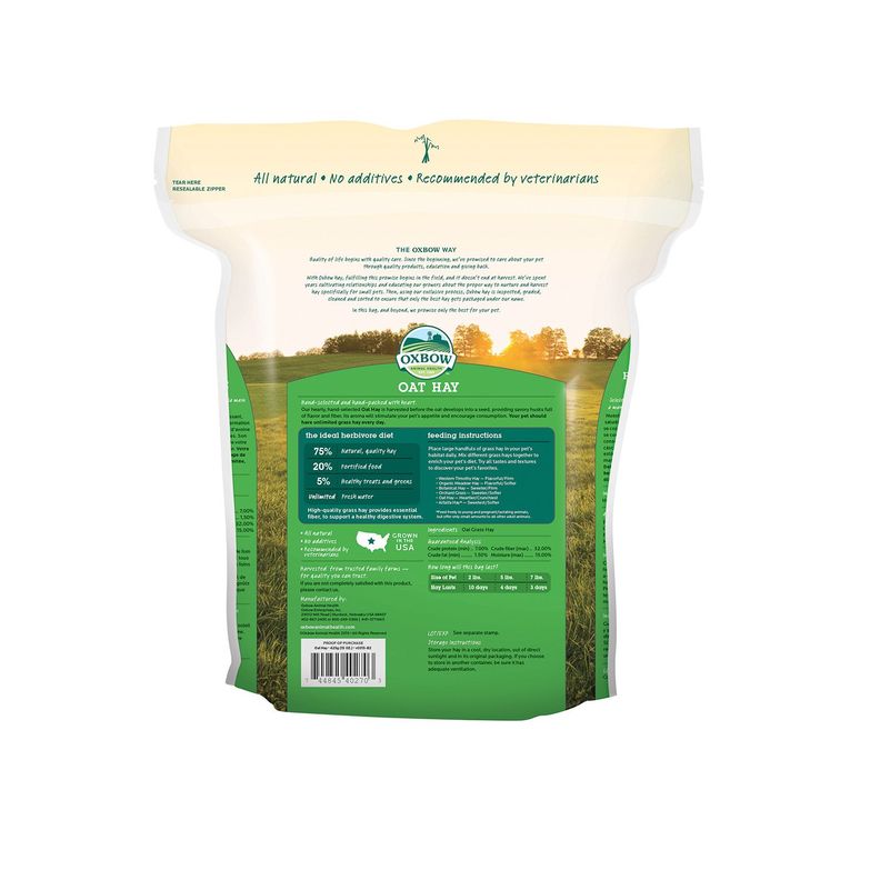 Heno Oxbow Avena 425gr-1