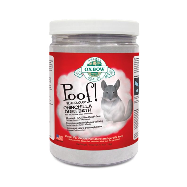Arena Poof Baño de Chinchilla 1,1 kg Oxbow-0