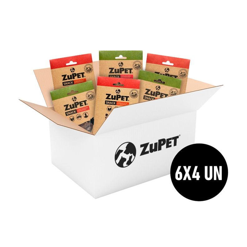 Snack Perro y Gato Zupet Deshidratado Pack 6X4-2