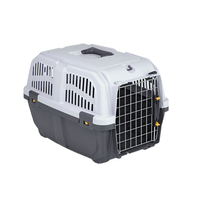 Jaula Transporte para mascotas Skudo 3 - 60cm MPS Gris
