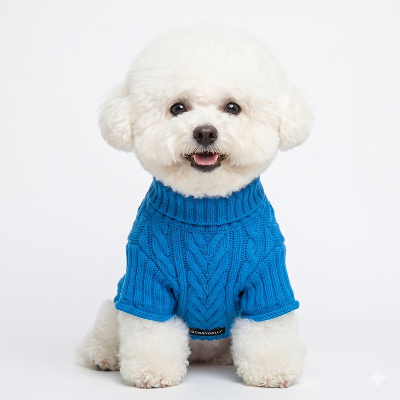 CHALECO AZUL PERROS Y GATOS- M
