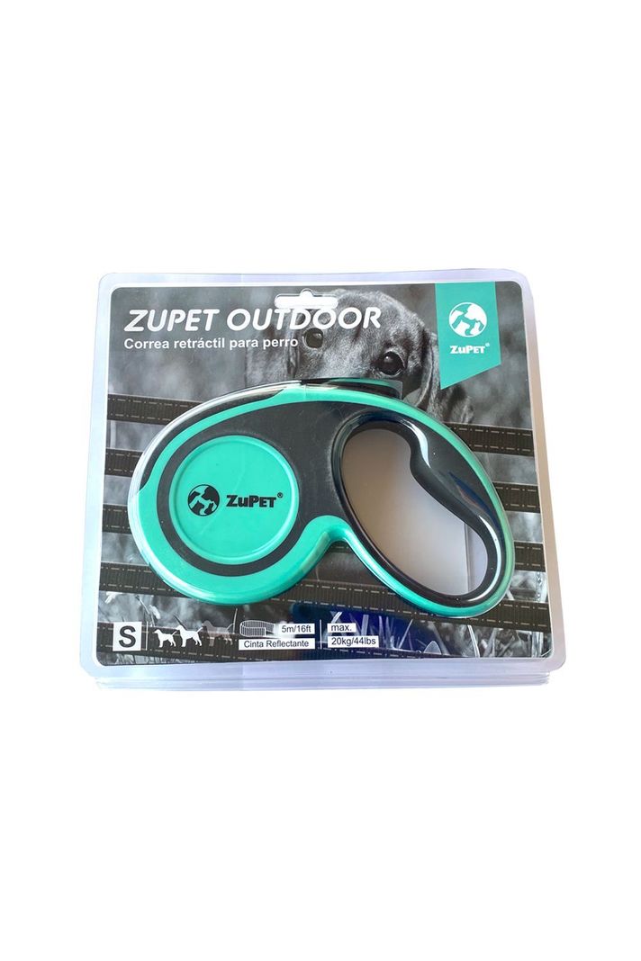 Correa retractil perros Zupet - S máx20kg-0