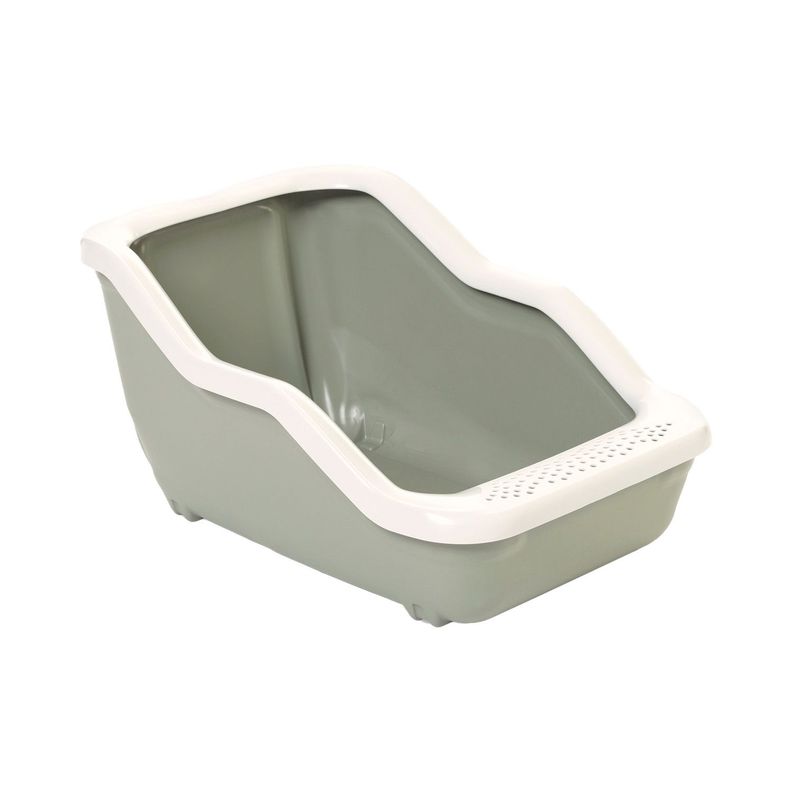 Arenero Para Gato Netta Open Verde Opaco MPS
