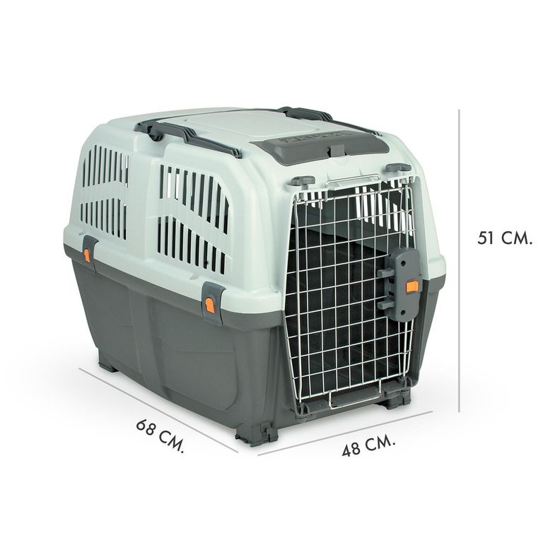 Jaula Transporte para mascotas Skudo 4 - 68cm MPS-3