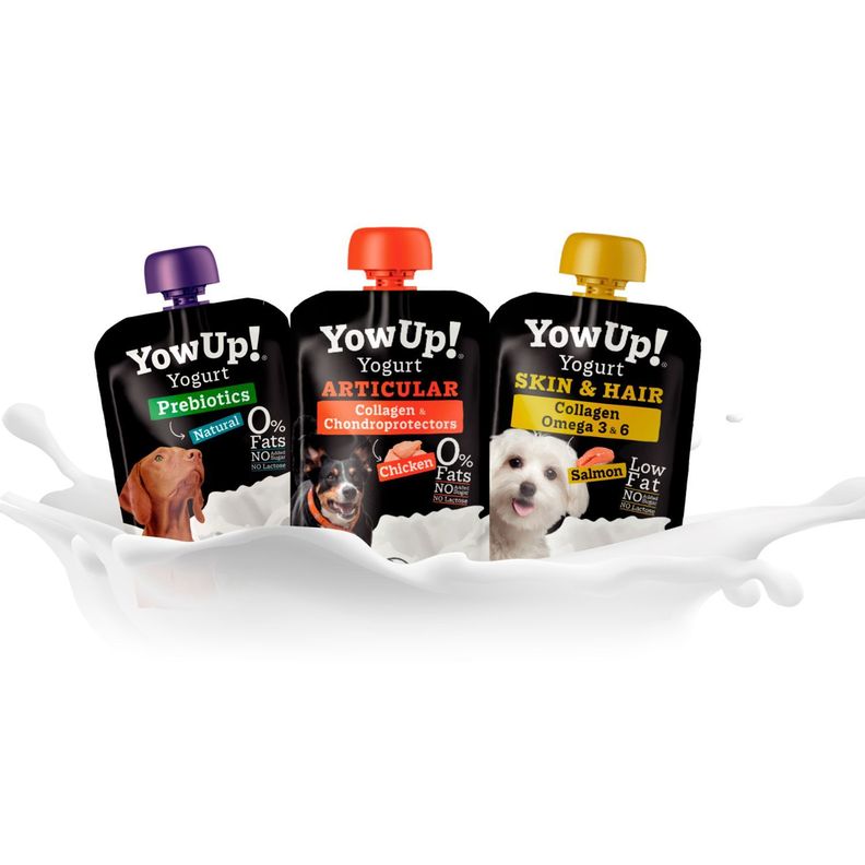 Pack X3 Yogurt para Perro Yow Up Natural-Articular-Skin&Hair-3