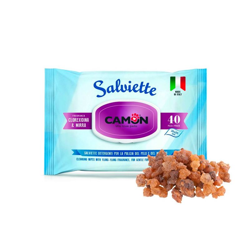 Toallitas Humedas Camon Clorhexidina y Mira 40Un-1