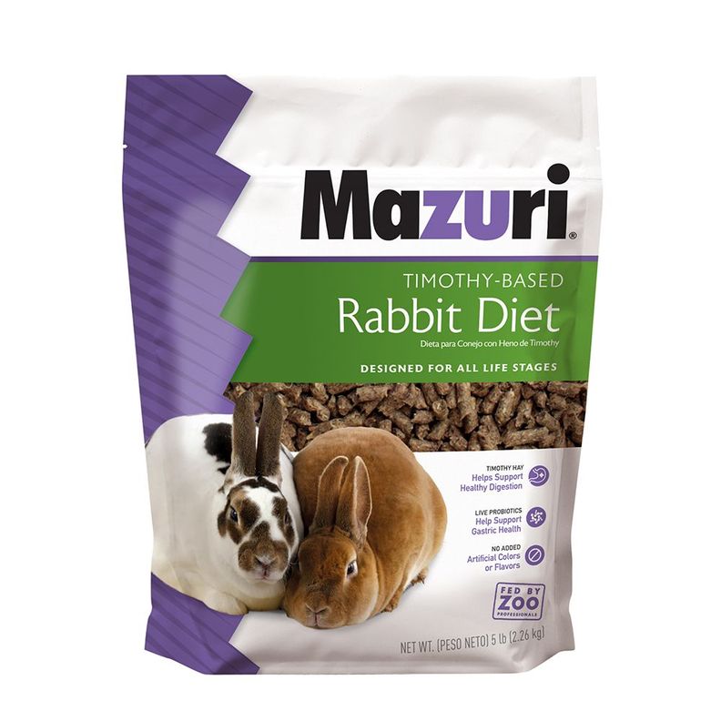 Mazuri Alimento Conejo Timothy Diet 1kg-0