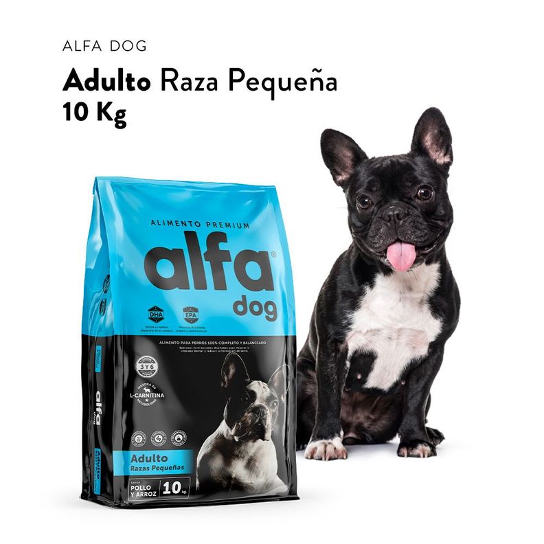 Alimento Perros Alfa Dog Premium Razas Pequeñas 10Kg-2