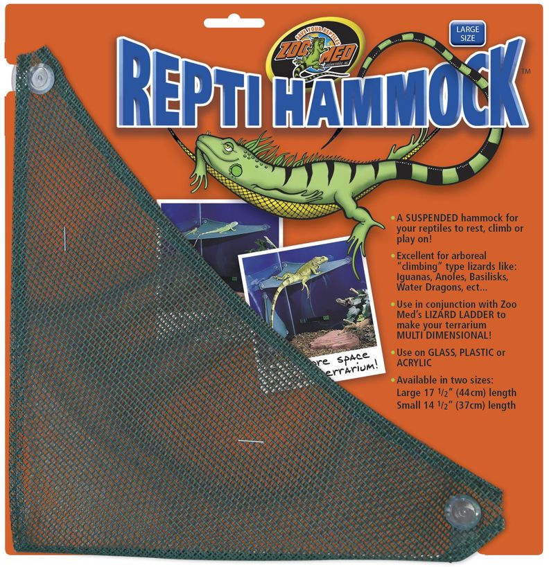 HAMACA PARA REPTILES Negro