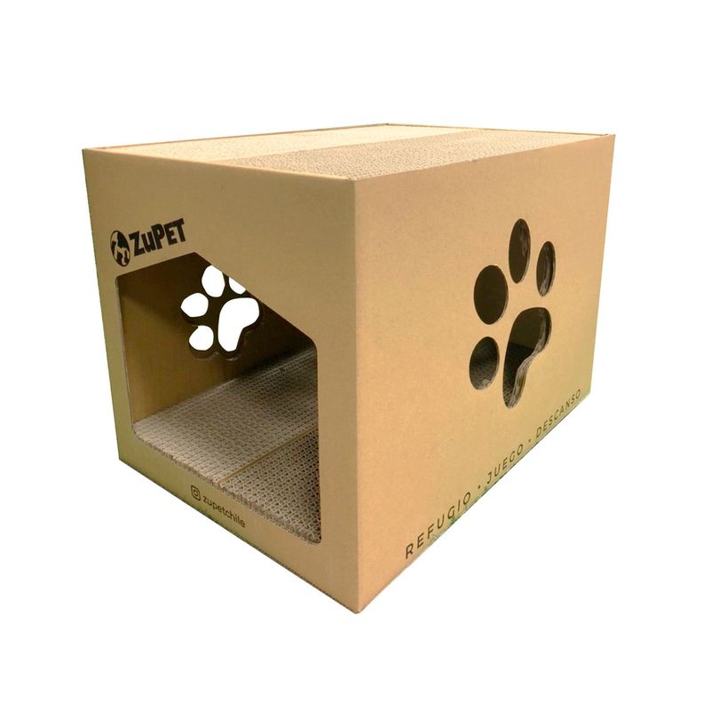 Rascador para gatos Cat Home 2 en 1 Zupet-0