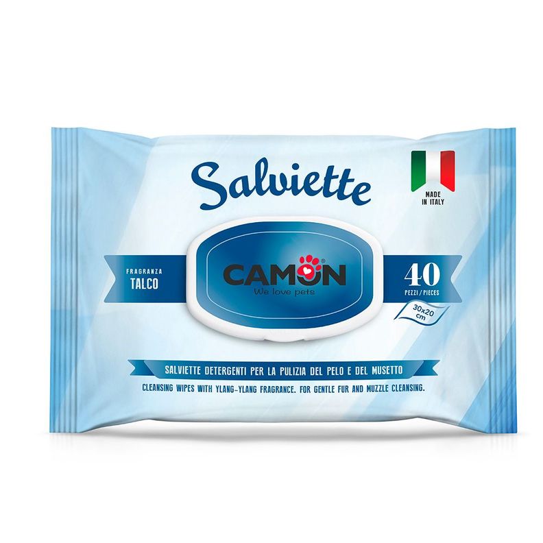 Toallitas Húmedas Camon Talco 40 un-0