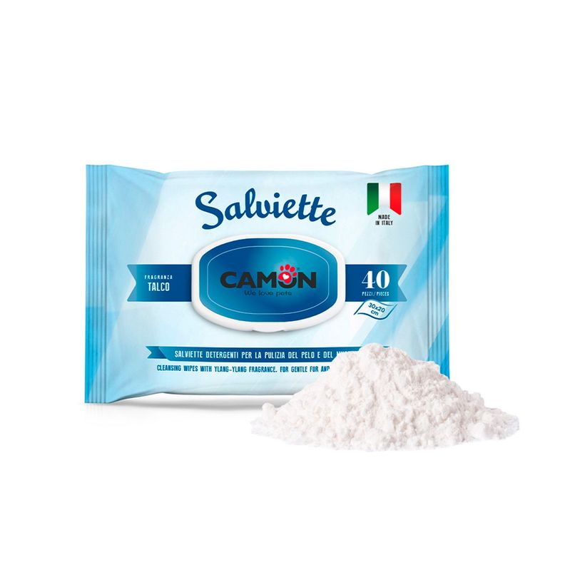 Toallitas Húmedas Camon Talco 40 un-4