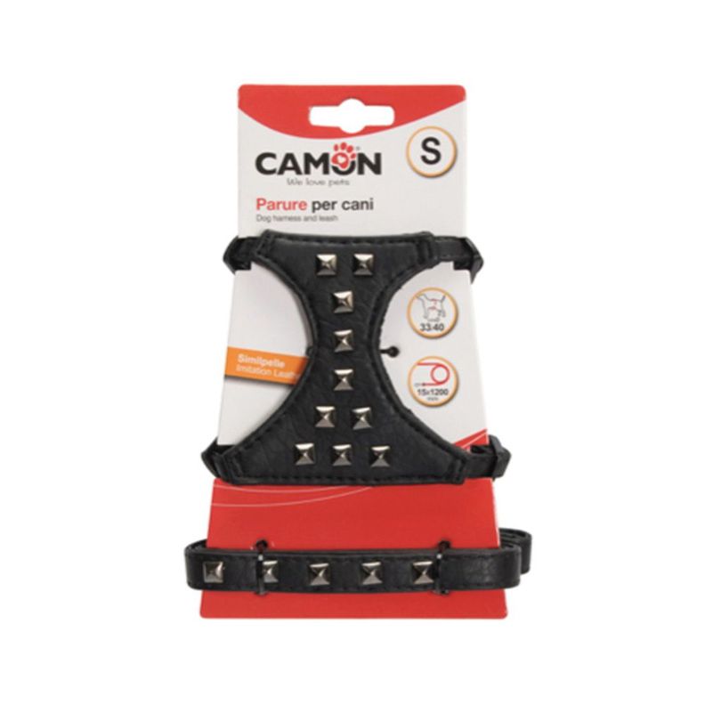 Arnes con Correa Camon para Perros Talla S 120x15-0