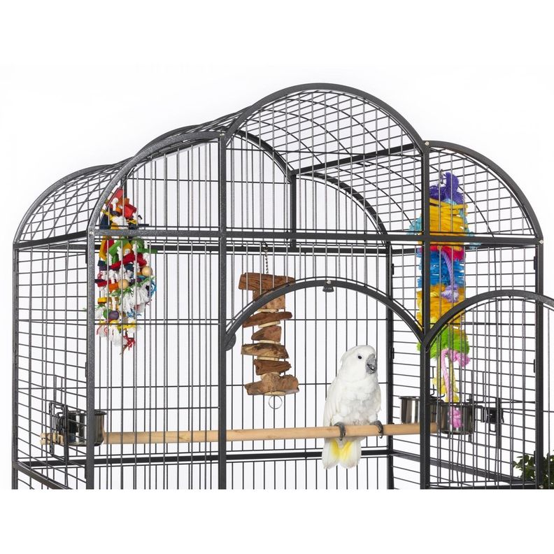 Jaula Premium Aves Guacamayos(200 X 91.44 X 116.8 CM)PREVUE-7