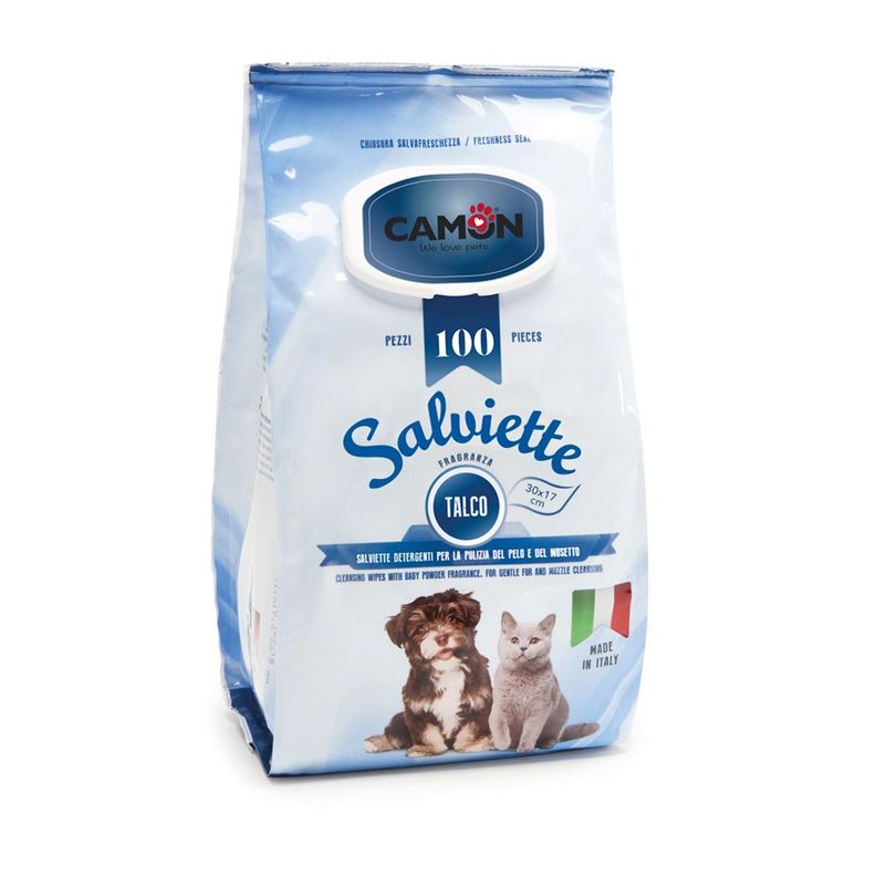 Toallitas Humedas Camon Talco 100un-0