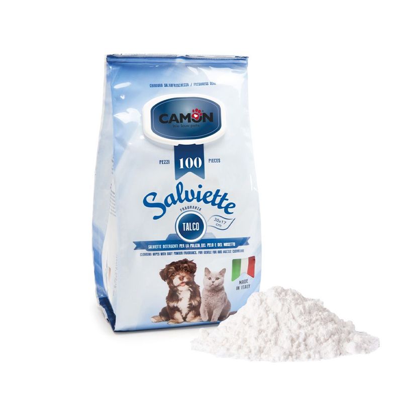 Toallitas Humedas Camon Talco 100un-1