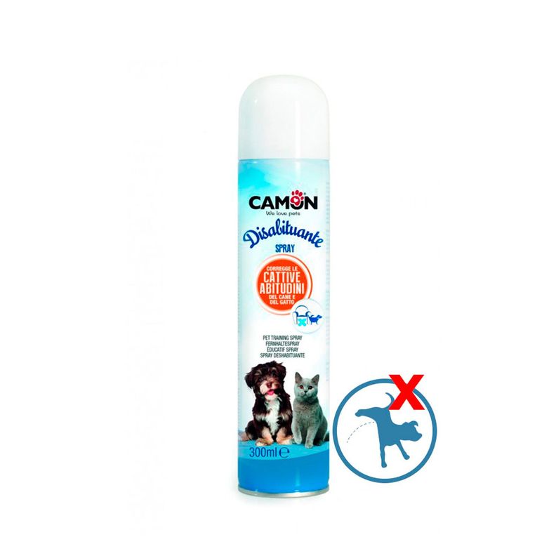Spray Repelente Deshabituante Camon Perros y Gatos 300ml-1