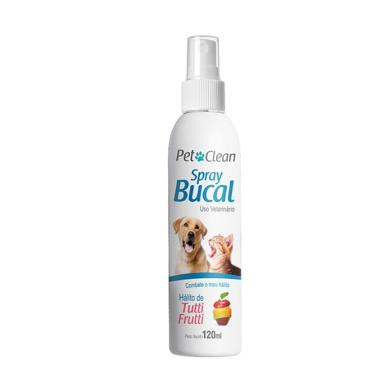 Spray Bucal para Perros y Gatos Sabor Tutti Frutti 120 ml-0