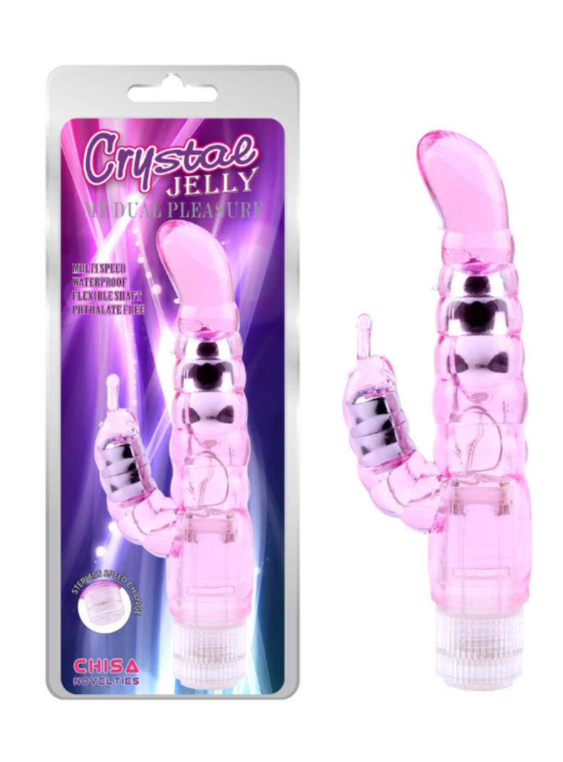 Vibrador dual CrystalJelly-1
