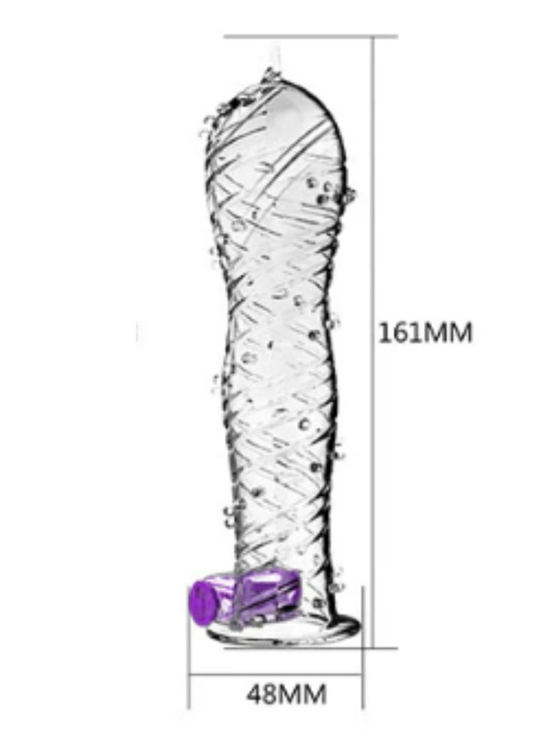 Funda para pene con Vibrador-1