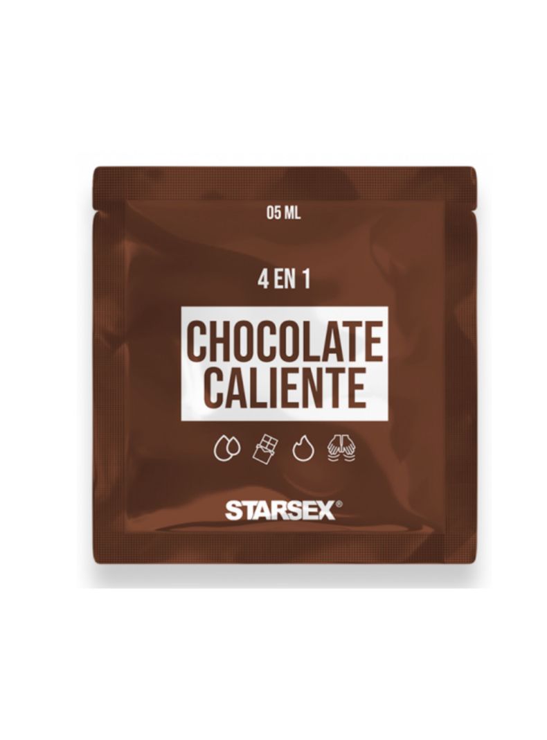 Lubricante 4 en 1 Chocolate Caliente 5ml-0