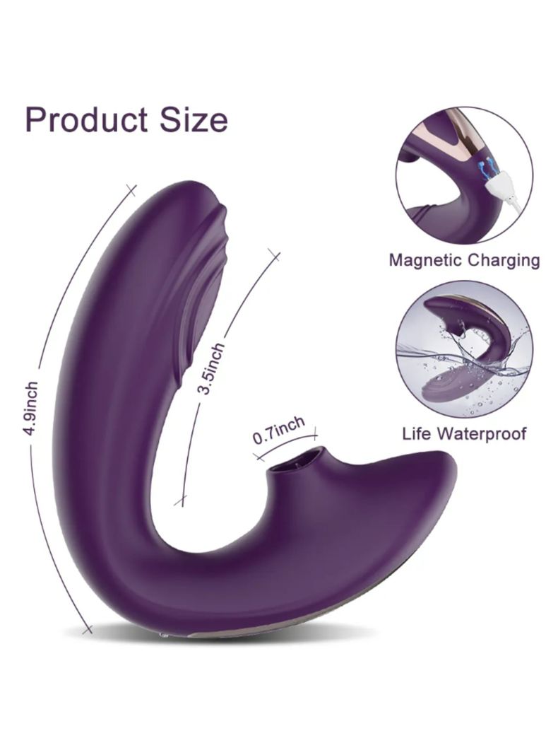 Vibrador Succionador con lengua APP-1
