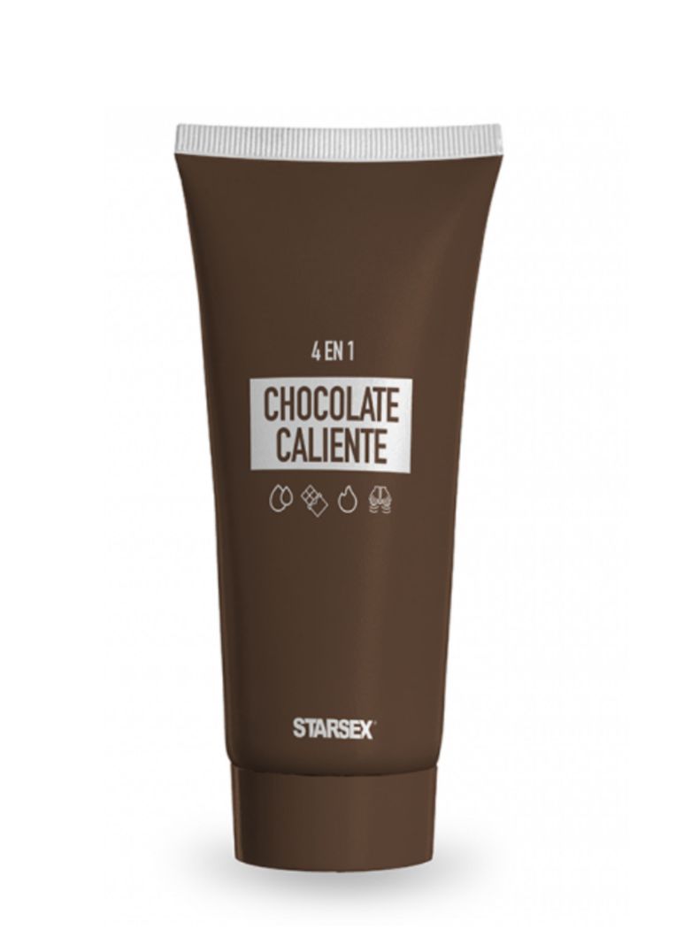 Lubricante 4 en 1 Chocolate Caliente -0