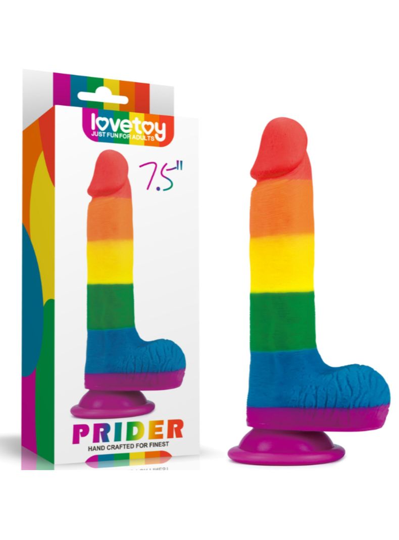 Dildo Prider Hipoalergenico 19,5 cm-4