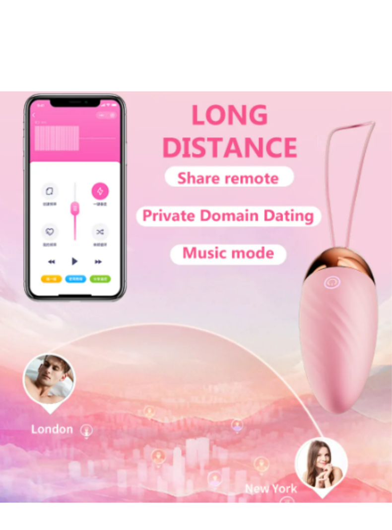 Huevo vibrador Kegel con APP-3