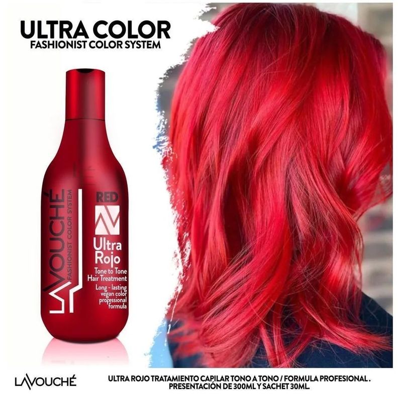 Matizador Capilar Ultra Rojo Lavouche-0