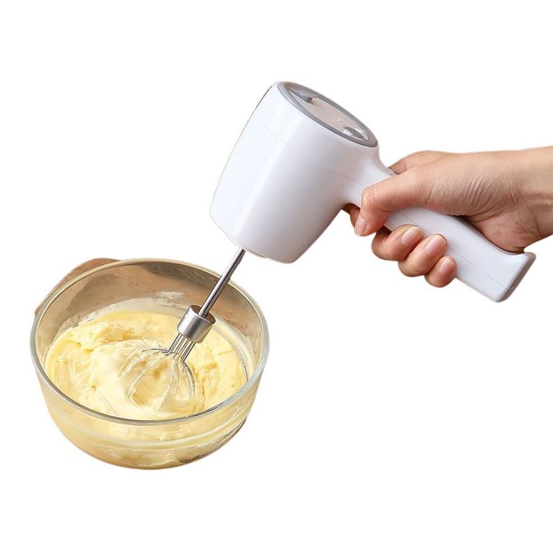 Batidora De Mano Electrica Inalámbrica Recargable Ligera-0