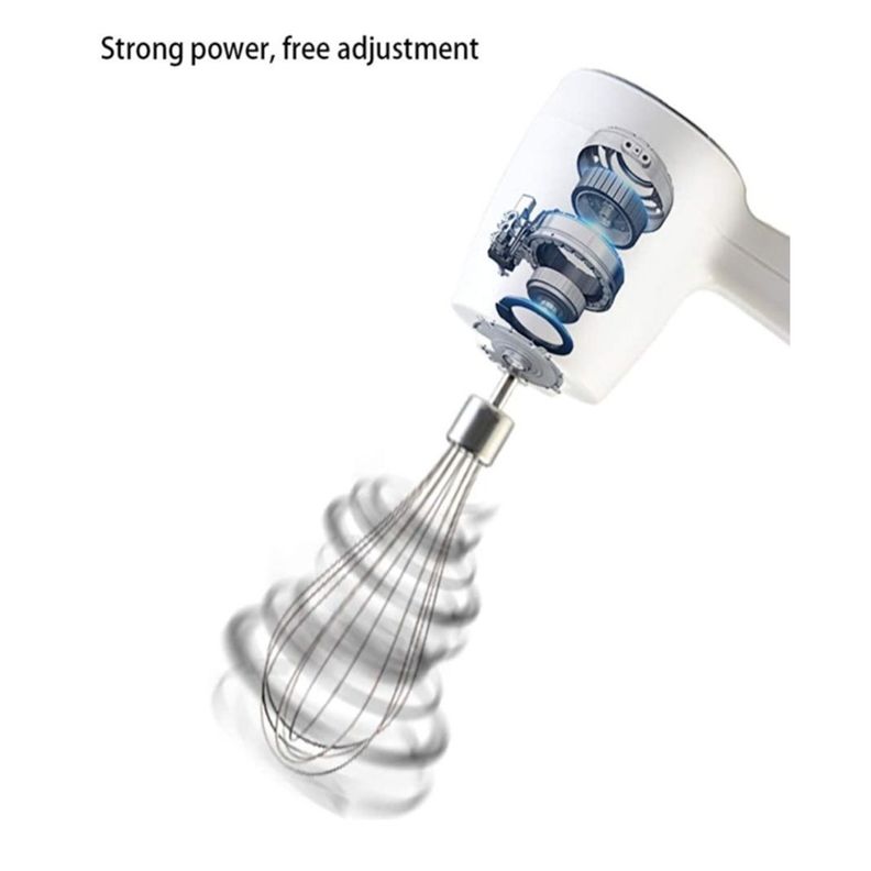 Batidora De Mano Electrica Inalámbrica Recargable Ligera-3